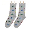 Roits Funny Vespa Grey Socks Women Men – Colourful Funny