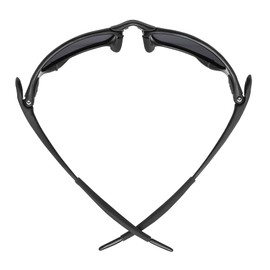 Saucer Replacement Nose Pieces Pads & Earsocks Temple Sleeve Rubber Kit for Oakley Juliet Sunglass - Black + Black