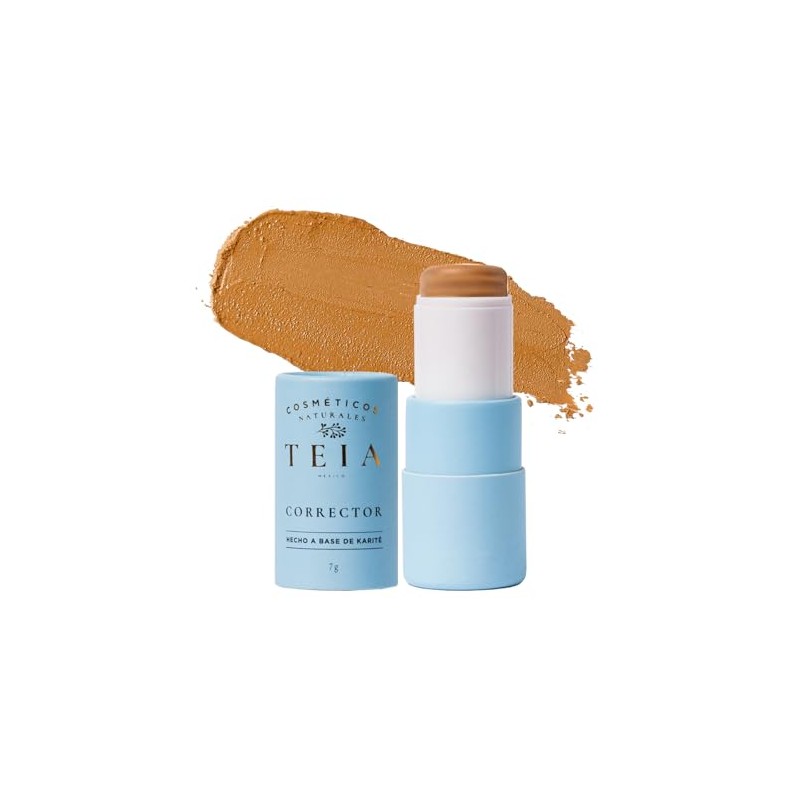 TEIA COSMETICOS, corrector de ojeras en barra hidratante de ingredientes