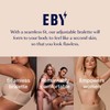 EBY Seamless Bralette with Adjustable Straps: Black/Nude Bralettes for Women,