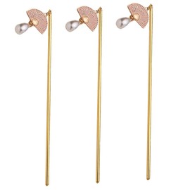 WOONEKY Metal Burnt Blue Hairpin Hair Bun Stick for Women Hair Accessories for Girls Pcs Set