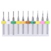 Carbide Micro Drill Bits, 10pcs PCB End Mill Engraving Bits