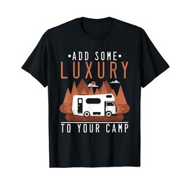 Outdoor Camping Chair Glamping Lover Vacation Glamper T-Shirt