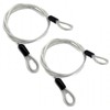 2pcs Security Bike Lock Double Loop Steel Security Lock Chain