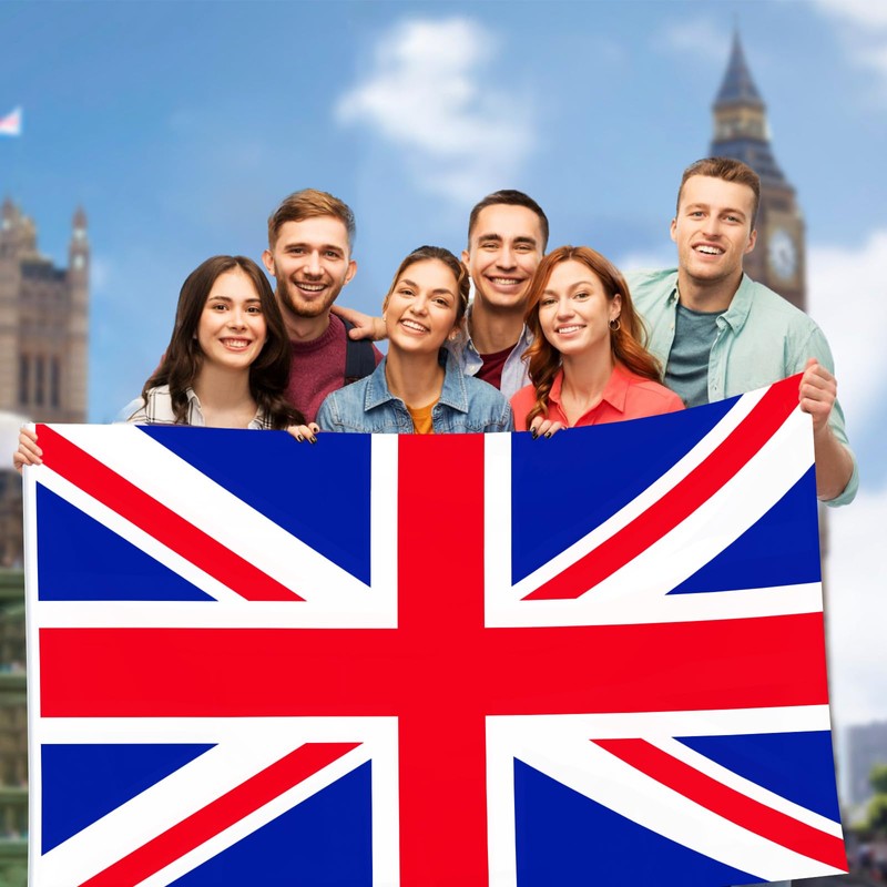 Union Jack Flag, 150 x 90 cm, Double-Sided British National