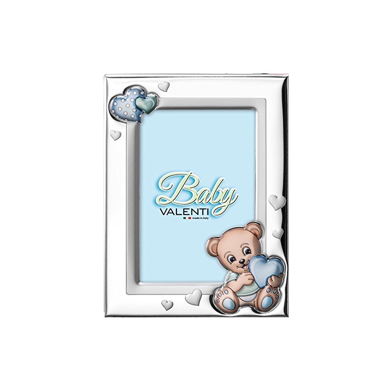 VALENTI & CO. - Silver Bear Detail Photo Frame -