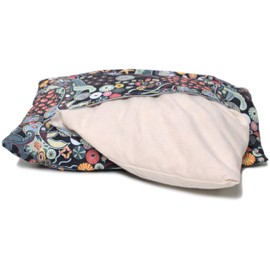 Rosemary Scented Pillow Herb Pillow 30 x 20 cm Organic Cotton "Under Water" + Organic Lining - 100% Pure Rosamarin + Organic Spelt Husks