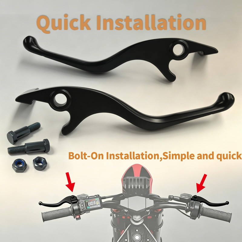 E-Bike Brake Levers Compatible with Yozma IN10 and Pro Electric