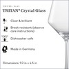 ZWIESEL GLAS Pure Burgundy Red Wine Glass (Set of 2),