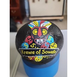 Zulu Krewe of Soweto Mardi Gras New Orleans COCONUT