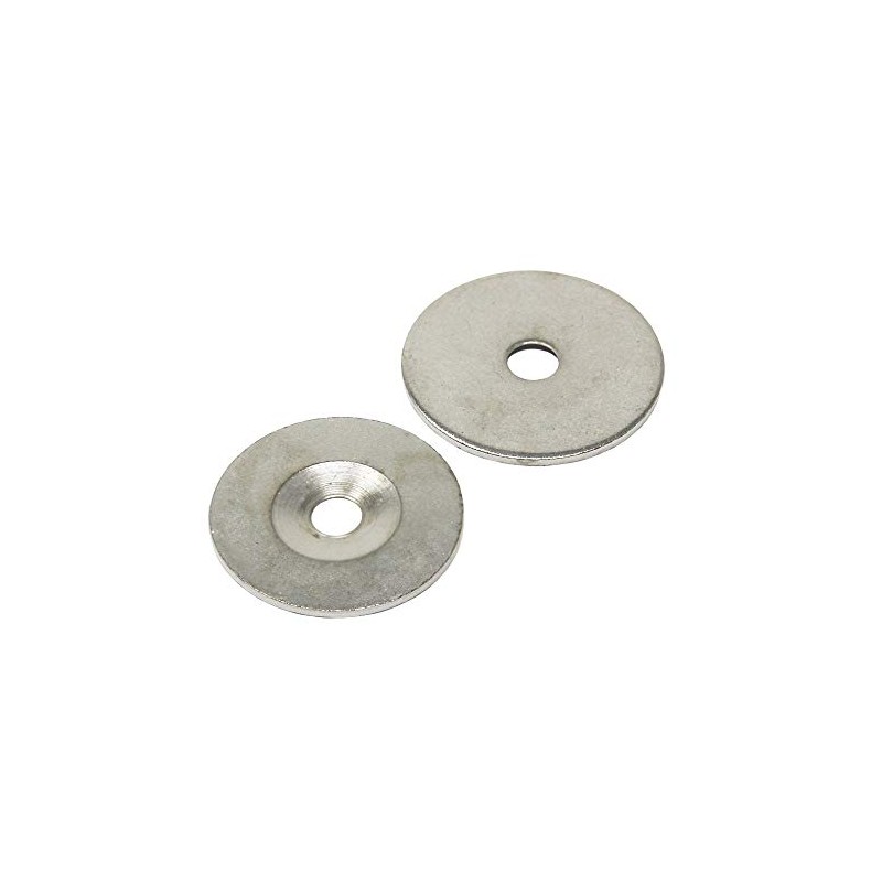 Countersunk Steel Disc for Using Magnets, Hang Artwork or Noticeboards