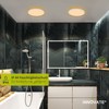 INNOVATE LED Ceiling Light Dimmable with Backlight - IP44 Dimmable