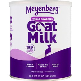 Meyenberg Whole Powdered Goat Milk, Vitamin D, 12 Ounce