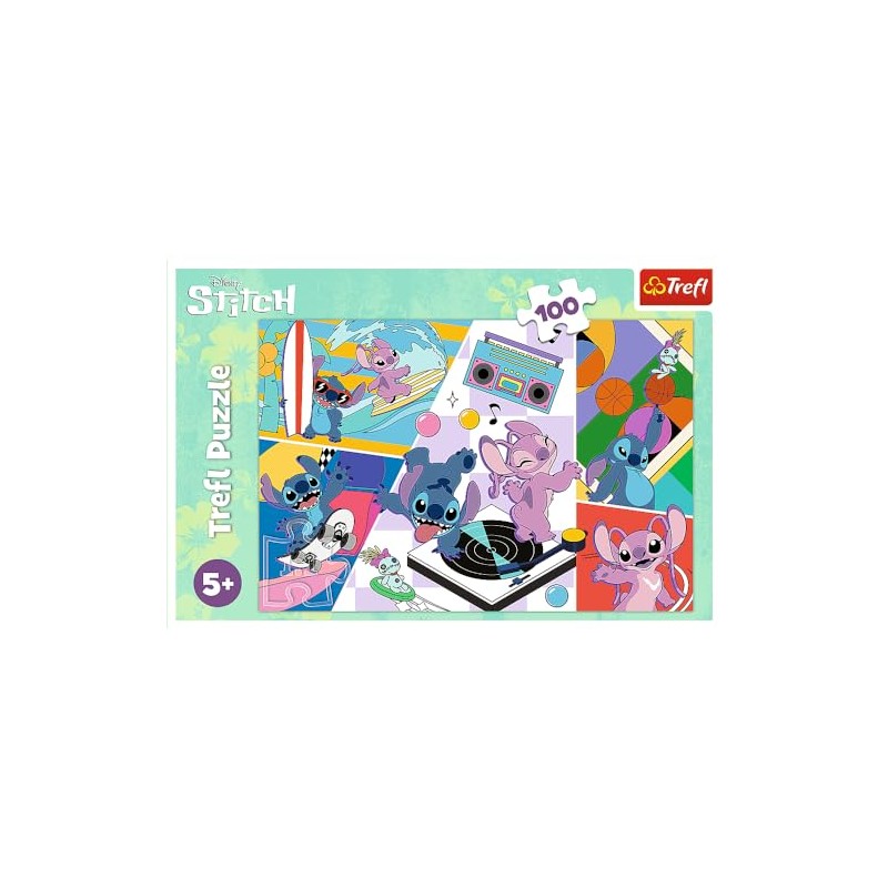 Trefl 100 el. el. Wspomnienia Lilo&Stitch [PUZZLE]