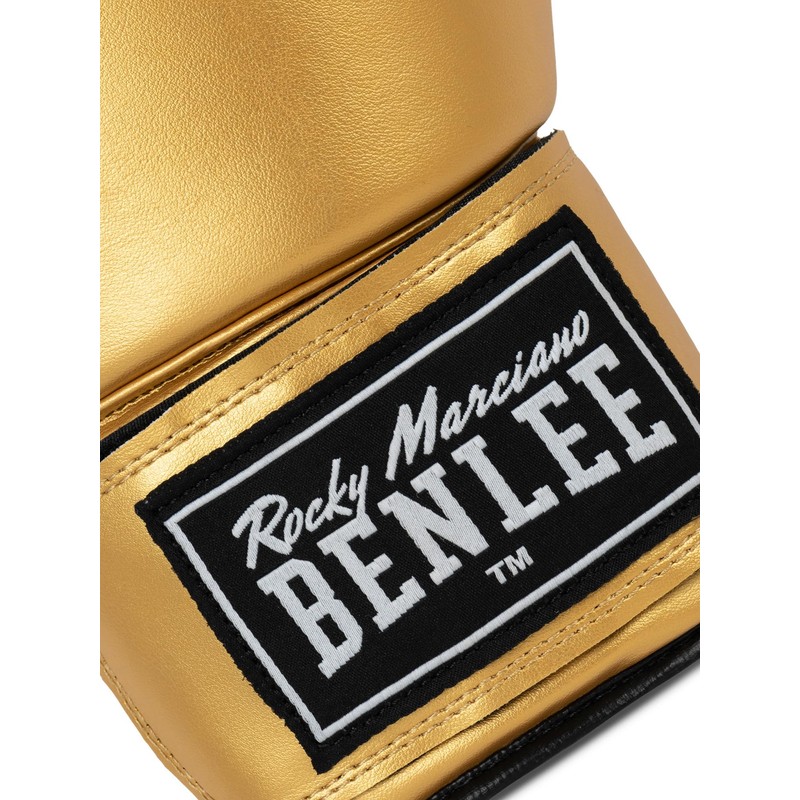 Benlee Rocky Marciano PU Training Glove Rodney - Gold/Black, 10oz