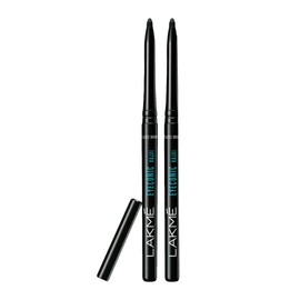 LAKM 2 X Lakme Eyeconic Kajal Twin Pack, Black, 0.35g - India