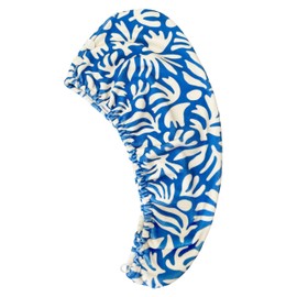 GRACE & COMPANY Luxe Micro-Cotton Hair Towel Wrap for Women - Super Absorbent Quick Drying Towel for Curly, Long and Natural Hair - Porto