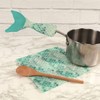 Design Engineering DEI Mermaid Tail Dishtowel, Pan Handle Sleeve and