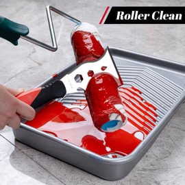 Mister Rui Putty Knife, Paint Scraper 13 in 1 Putty Knife Multi Fuctional, Stainless Steel Metal Scraper, Spackle Knife with Hammer End, Razor Blade Paint Scraper Tool