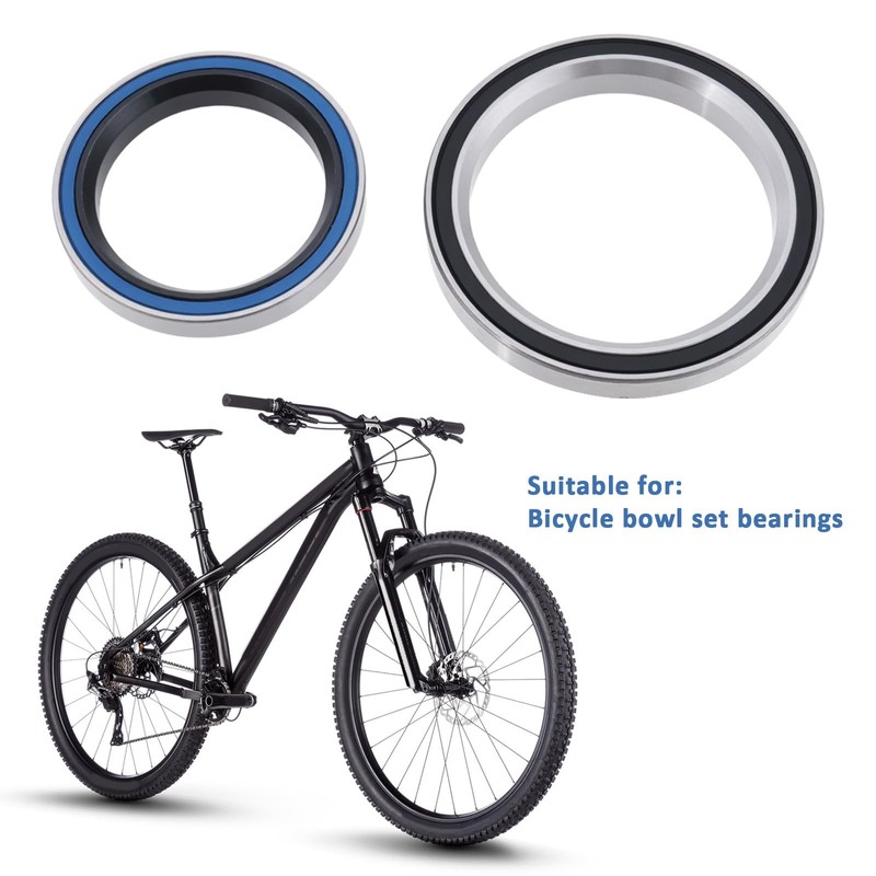 eMagTech 2Pcs MH-P03K MH-P16 Bicycle Headset Bearings Replacement Compatible with