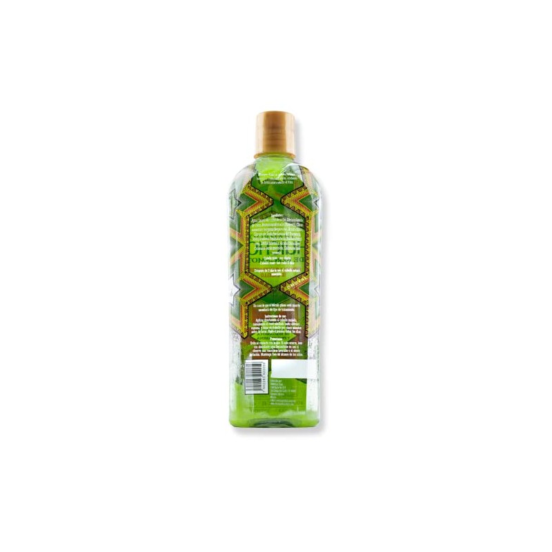 Shampoo Huichol Bergamota Té Verde (crecimiento) 400 Ml