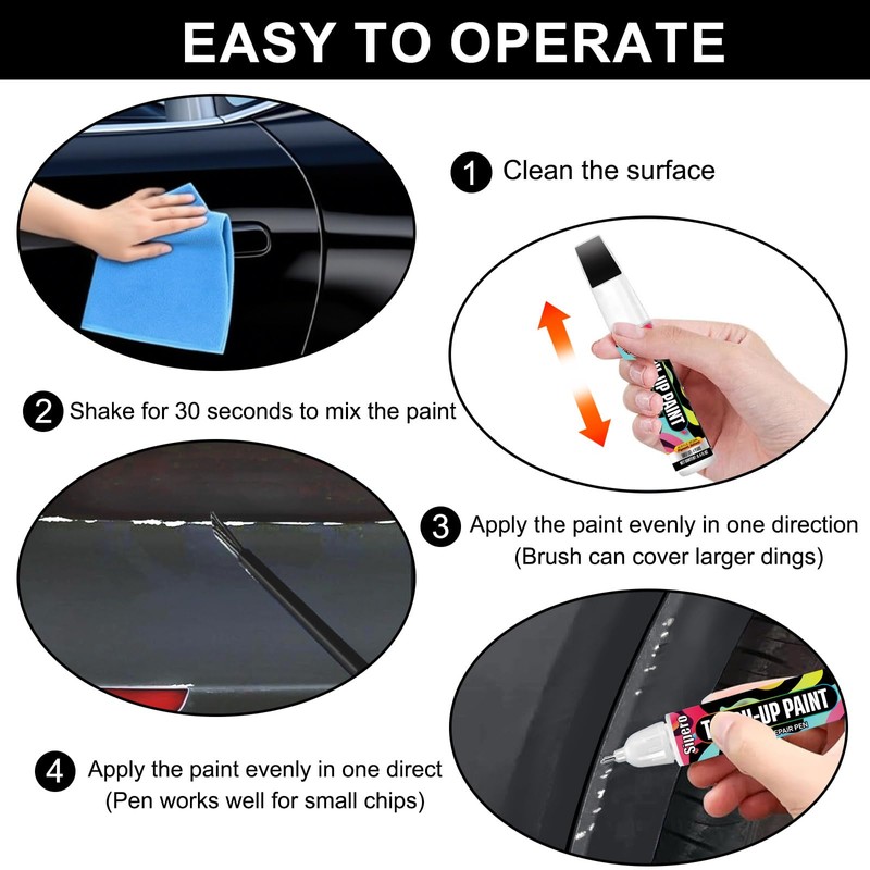 Majestic Black (NH-893P) Touch Up Paint for Acura MDX RDX