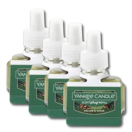 Yankee Candle Bundle Balsam & Cedar ScentPlug Refill (Pack of 4)
