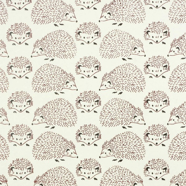 Hedgehogs - Cream, Chestnut Brown/Black Metallic