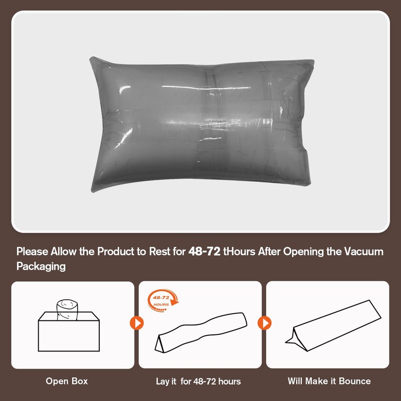 JZHLLA Triangle Bed Gap Filler Queen, Prevent Items from Falling