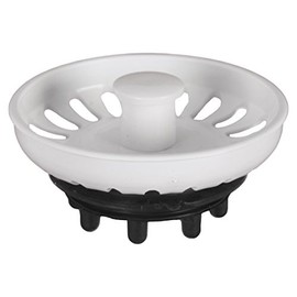 MONTSERRAT BO-41243 White Grid Sink Stopper