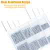 KURUI 700PCs Nails Assortment Kit & 8oz Hammer, Small Hammer
