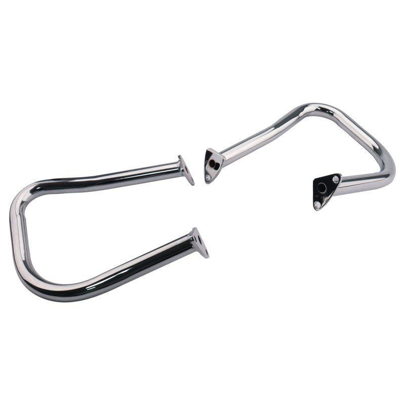 AIRCMT 1 Pair Rear Highway Bars Saddlebag Crash Bars Engine