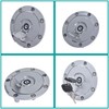 GENRICS Motorcycle Ignition Switch Fuel Gas Cap Seat Lock Key