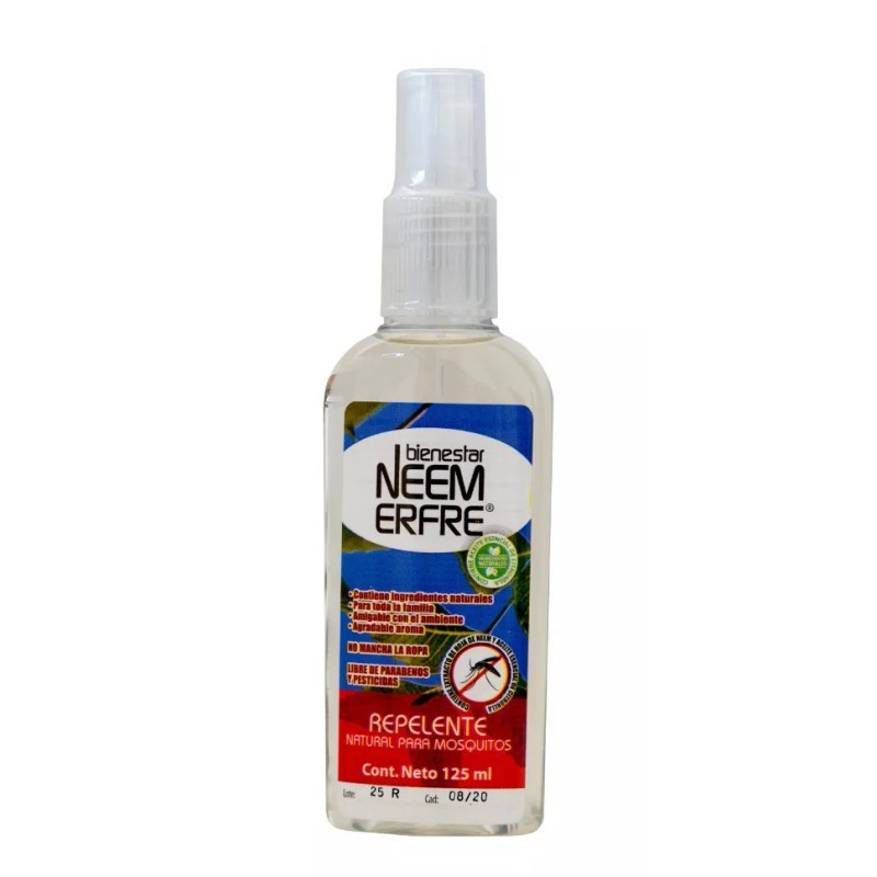 Bienestar Neem Erfre Paq 2 Repelente Natural De Neem Para