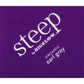 steep by Bigelow Organic Earl Grey Black Tea, 20 Count (Pack of 6), 120 Tea Bags Total