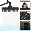 Nuodan High Pressure Rain Shower Head with 11'' Extension Arm