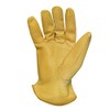 Galeton Rough Rider Premium Leather Driver Gloves with Leather Pull