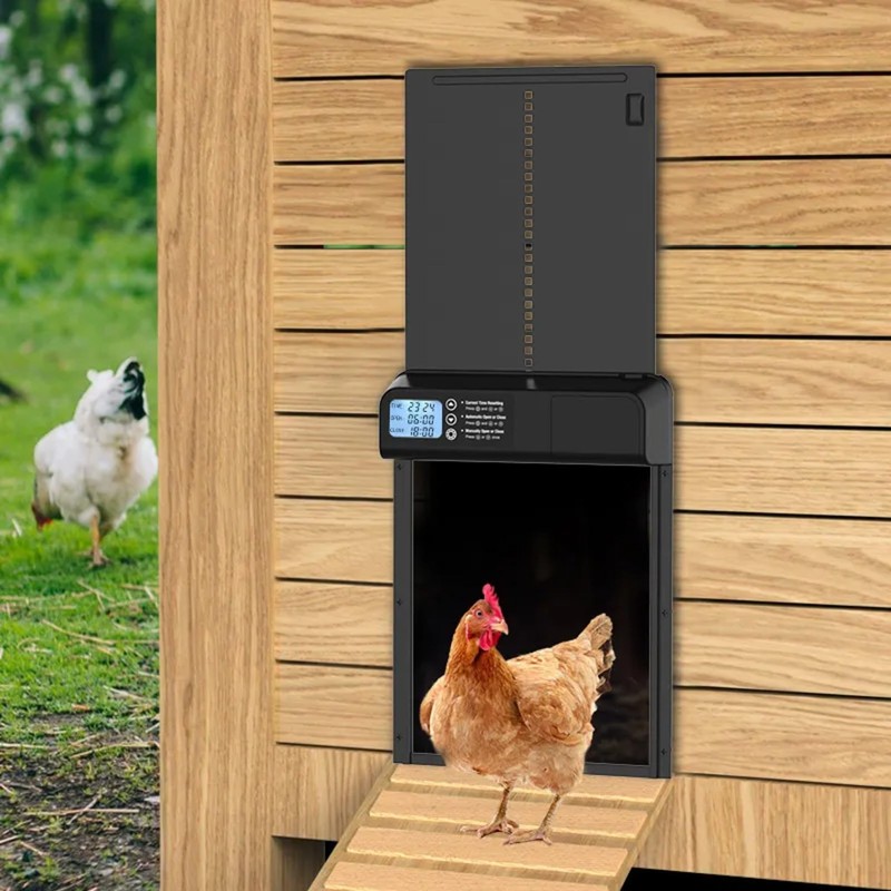 Hatching Time Smart Auto Chicken Coop Door with Timer