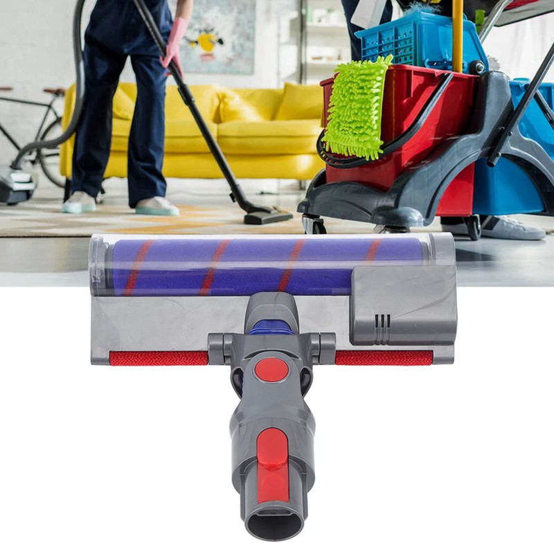 Soft Roller Cleaner Head Vacuum Cleaner Accessories Replacement for V8