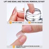 Fake Nail Remover, 100ml Gentle Nail Glue Dissolver, Quick Removal,
