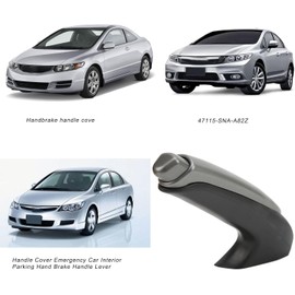 Cubierta de Agarre de la Manija del Automóvil Cubierta del Freno de Mano Protector de la Manga del Freno de Estacionamiento Manual del Automóvil Palanca de la Manija del Freno de Mano del Estacionamie