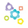 Nuby IcyBite Stacking Rings – Soothing Teether | Multiple Teething