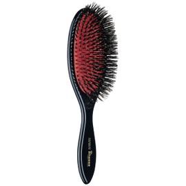 Alteste hairbrush with pure wild boar bristles, 13-row, black