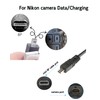 UC-E6 UC-E16 UC-E17 UC-E23 for Nikon Coolpix Charger compatible with