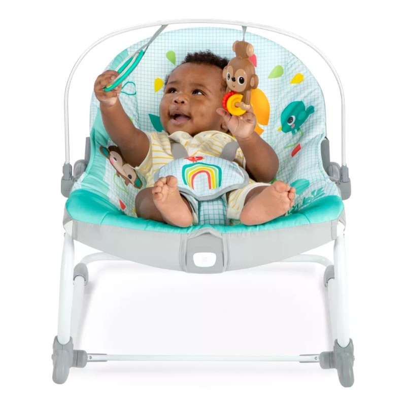 Bright Starts silla mecedora wild vibes 13031 color 0400-azul