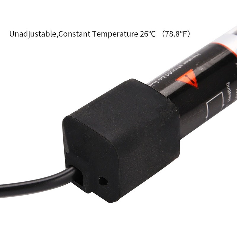 Fish Tank Heater 26℃ Automatic Constant Temperature Quartz Glass Small