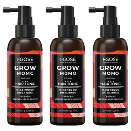 Egoce Grow Momo Anti-Loss Hair Tonic Lemon Verbena, 125ml, 3 pieces