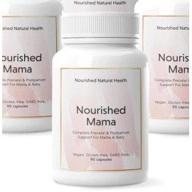 Nourished Mama Prenatal Multivitamin Pregnancy Breastfeeding Support 90 Caps