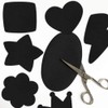 12 Pieces Black Iron On Patches Repair Fabric Iron On