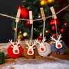 Christmas Ornament, Plush Set, 6-piece Set, Cute, Reindeer, Christmas Tree,